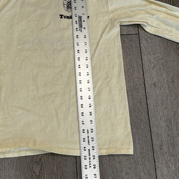 Vintage Turkey Trot T Shirt Mens Size Medium 80s Thanksgiving Made In USA - Picture 6 of 8
